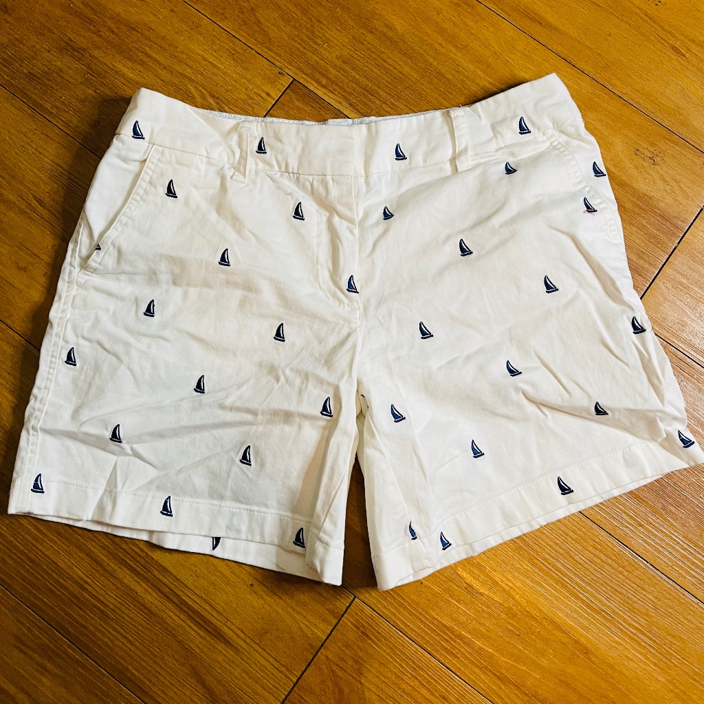 British Khaki Sail Boat Shorts